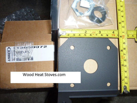 Quest Pellet Stove Auger Bushing and Endplate_13650072