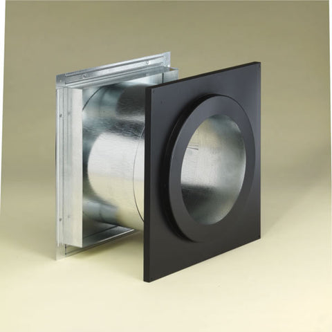 5" Dura Vent Duratech Wall Thimble, Galvanized Painted Black, Fi_70536