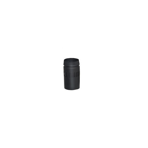6" x 6" Model DSP Double-Wall Stovepipe, 26-ga Black Steel Outer_77305