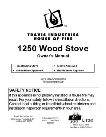 Avalon Spokane 1250 User Manual - Wood_AVspokane1250