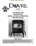 Dovre 400 User Manual - Wood_DM400WS