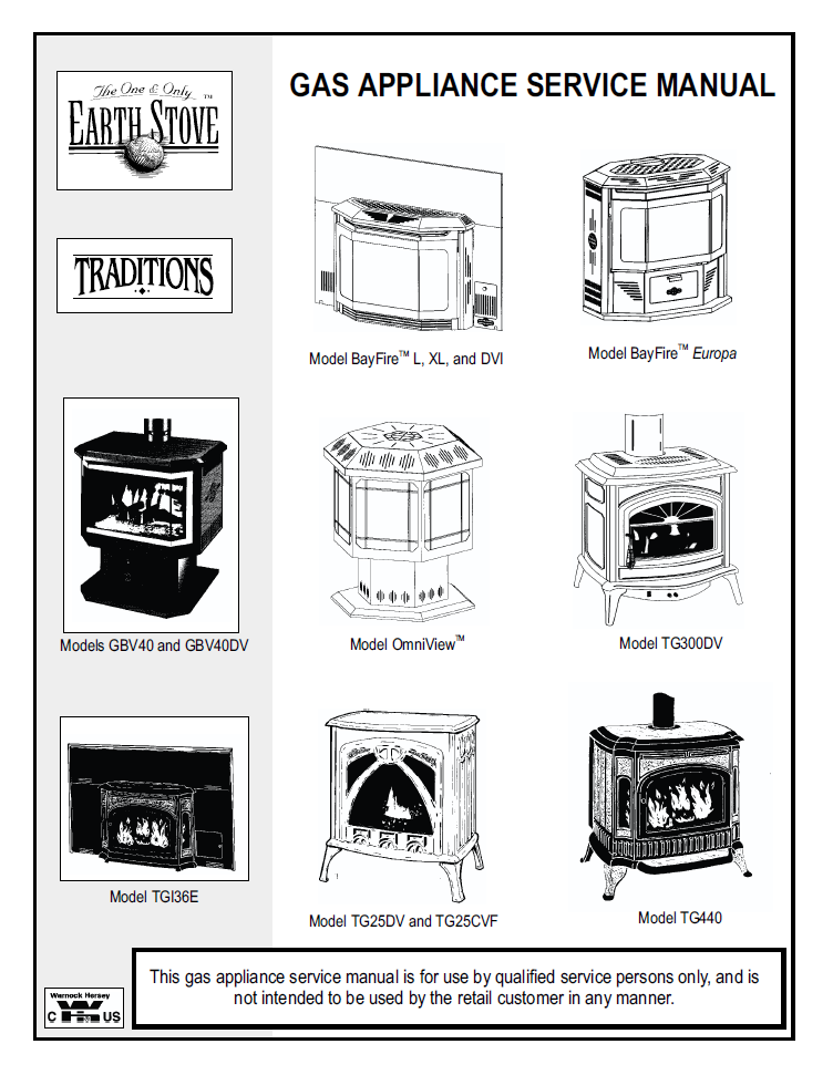 Earth Stove Multi-Model Tech Manual - Gas_ESMMSM – WoodHeatStoves.com