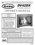 Enviro DV42DX User Manual - Gas_EG42DX