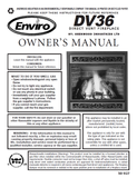 Enviro DV 36 User Manual - Gas_EDV36