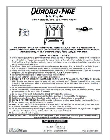 Isle Royal User Manual