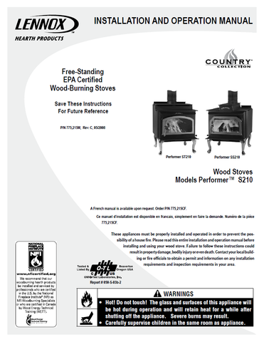 Country Performer S210 User Manual - Wood_LCS210