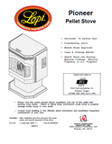 Lopi Pioneer Heritage PS User's Manual