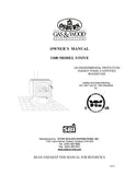 Osburn 1100 User Manual - Wood_OS1100