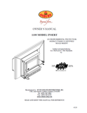 Osburn 1100 Insert User Manual - Wood_OS1100I