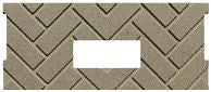 Whitfield Quest FIREBRICK, HERRINGBONE DESIGNER SERIES PP1206
