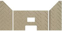 FIREBRICK, HERRINGBONE DESIGNER SERIES PP1210