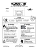 Quadra-Fire 2700 Insert User Manual - Wood_QF2700i