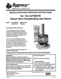 Regency U41DVF User Manual - Gas_RGU41DVFFS