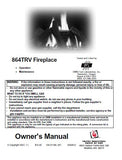 Travis 864TRV Insert User Manual - Gas_864TRVFireplace