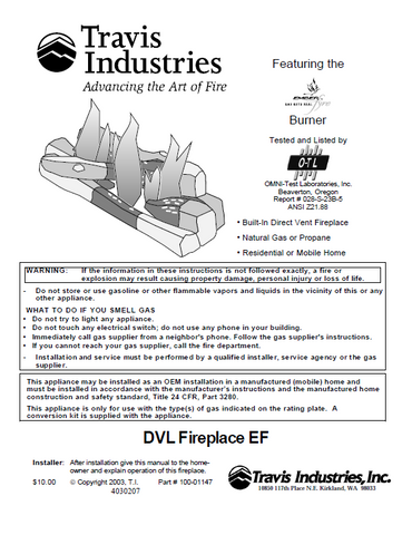 Travis DVL EFI User's Manual - Gas_travisDVLEFI