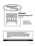 Vermont Castings Encore 2550 User Manual - Wood_VCencore
