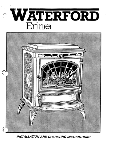 Waterford Erin E User Manual - Wood_WFEEWS