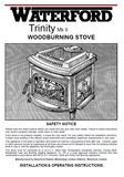Waterford Trinity MKII User Manual - Wood_WFTMKII