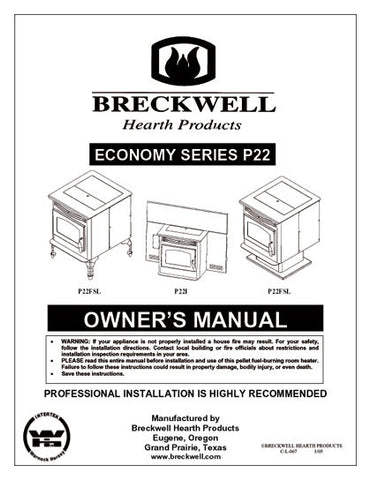Breckwell P22 2005 User Manual - Pellet_bp22p2005