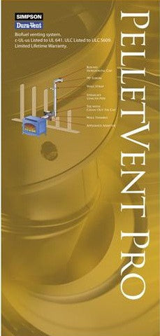 4" Pelletvent Pro Ceiling Support Firestop Spacer, With Clamp_25367