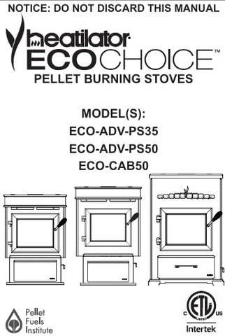 Quadrafire Eco Choice Owner Manual