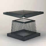 12" x 12" HomeSaver Pro Black  Cap, Three-pack, 3/4", 18-ga, 8" _10006