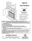 Travis 1080 CF Insert Tech Manual - Gas_1080_CF_GAS