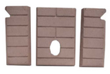Whitfield 3-Piece cerra board panels (firebrick) 12146500