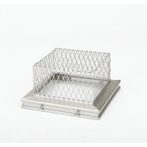 8" x 8" Gelco Stainless Steel Animal Guard, 18-ga., 5.5" High Sc_13200
