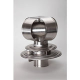 6" Windbeater High Wind Cap for stopping smoking stoves_14963