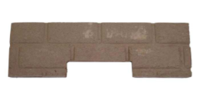 Single panel cerra board (firebrick) 17150025
