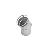 6" HomeSaver Pro/up 30deg Nonadj Elb W/band_21666