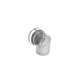 6" HomeSaver Pro/up 45deg Nonadj Elb W/band_21667