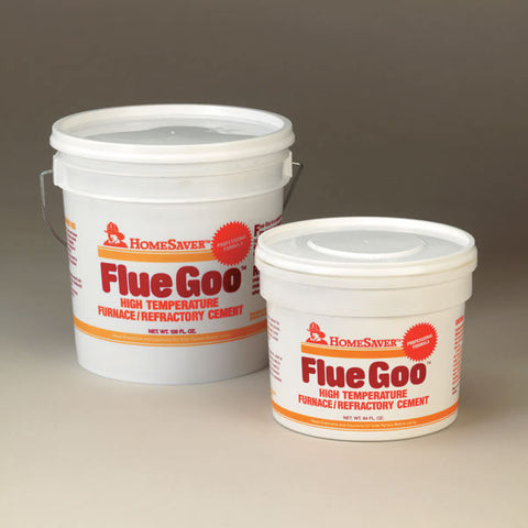HomeSaver Flue Goo Furnace/refractory Cement, Buff, Pre-mixed, 1_29325