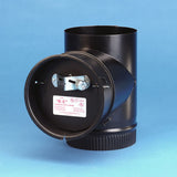 5" Barometric Damper With Tee, 24-ga_32110
