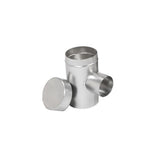 5" Selkirk Flexi-liner Tee With 4" Take-off, Aluminum_36031