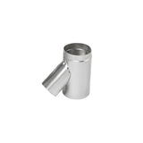 5" Selkirk Flexi-liner Wye With 4" Leg, Aluminum_36034