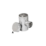 5" Selkirk Flexi-liner Tee Cover, Aluminum_36036