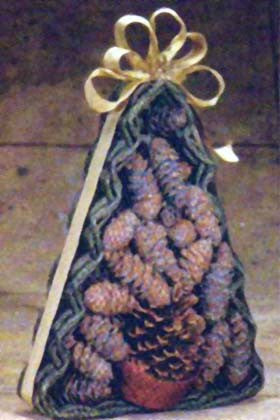 Pine Cone Tree Basket_47134