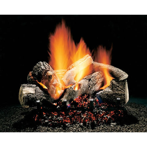 18" Hargrove Burnt Oak, Vented, Gas Logs Only, RGA 2-72 Approved_48542