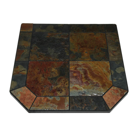 Asian Slate Single Cut Corner Stove Board,40" x 40"_49203