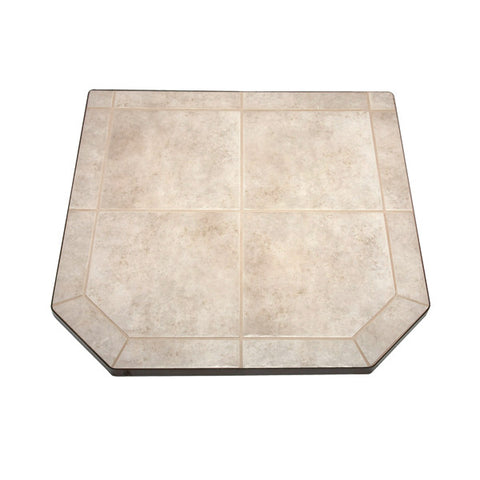 Carmel Tile Single Cut Corner Stove Board, 40" x 40"_49703