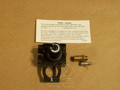 DV50DX CONVERSION KIT LP TO NG_50-742