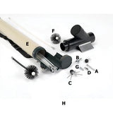 RoVac 10" Spring Leader W/ 4" Brush_60101