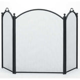 3 Fold Black Folding Screen_61038