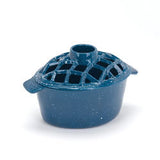 Blue Porcelain Coated Speckled Steamer, 2.25 Qt 61138