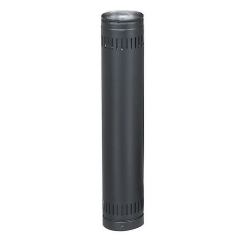 6" x 12" Security Double-Wall Black Stovepipe_67111