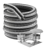 6" x 25' kit of DuraVent 304-Alloy DuraFlex Light Liner_103308