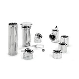6" Dura-Vent Dura/plus Tee With Cap, Stainless Steel_69620