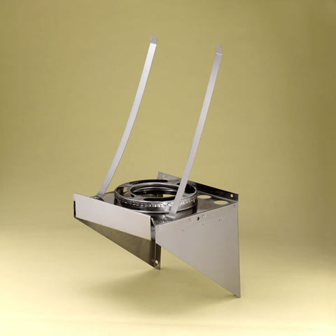 6" Dura-Vent Dura/plus Tee Support, Stainless Steel_69625